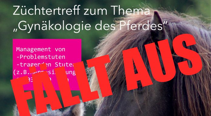 Züchtertreff fällt aus