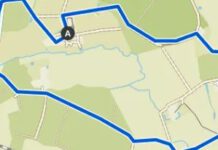 Orientierungsritt am 30.09.2023 Beispielbild für Orittkarte