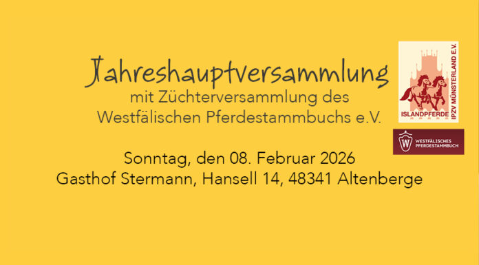 Einladung zur Jahreshauptversammlung 2026